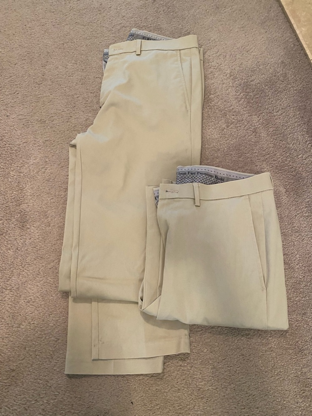 Haggar Men's Classic Khaki Dress Pants -
